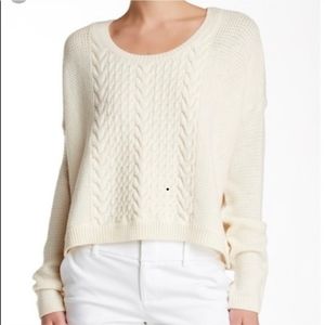Alice & Olivia cropped wool sweater